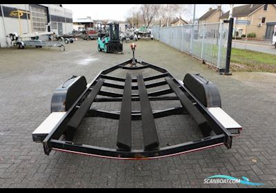 Stallingstrailer Heritage 2-Asser Stallingstrailer Zwart Coating Boat Equipment 2024, The Netherlands