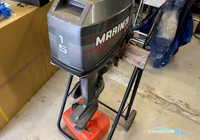 Mariner 15HK Bootsmotor 1990, mit Mariner 15HK motor, Dänemark