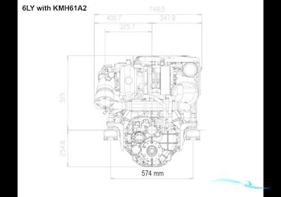 Yanmar 6LY400 Bootsmotor 2024, Dänemark