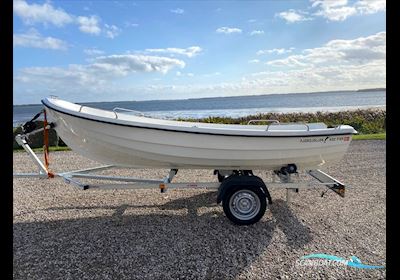 Fjordjollen 430 Fisk - 5 HK Yamaha Dinghy 2024, met Yamaha F5AMHS motor, Denemarken