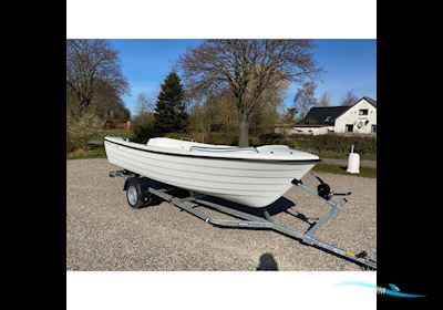 Fjordjollen 470 Fisk - Jolle Med F9,9 Jmhl Påhængsmotor Dinghy 2024, Denmark