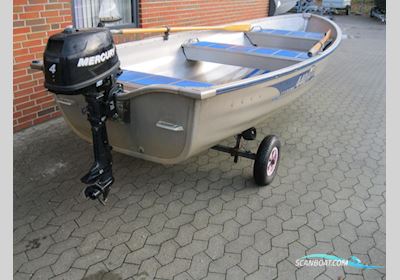 Linder 440 Fishing m/Mercury F4 hk 4-takt og ophalervogn Dinghy 2024, Denmark