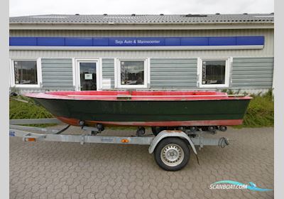 jolle grøn/rød Dinghy 2024, Denemarken