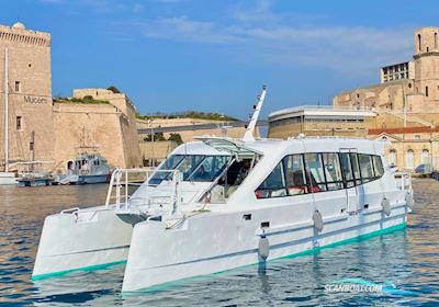 Odc Marine Nyami 54 Electric Passenger Boat Flerskrovsbåt 2013, med Parsun motor, Frankrike