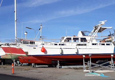 Bo Båd/Tjeukemeer Hus- / Bobåd / Flodbåd 1977, med Volvo Penta Tamd 71A motor, Danmark