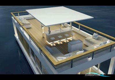 Houseboat The Yacht House 40 Hus- / Bobåd / Flodbåd 2024, med 2x 40 pk Mercury motor, Norge