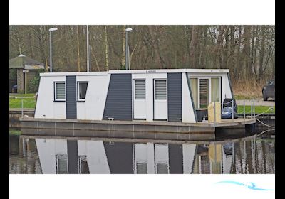 Metall Und Bootsbau Wolgast U.G. Houseboat 1250 Hus- / Bobåd / Flodbåd 2019, med Mercury motor, Tyskland
