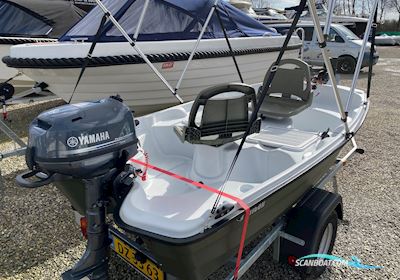 Pelican Predator Jolle 2019, med Yamaha F5 motor, Danmark