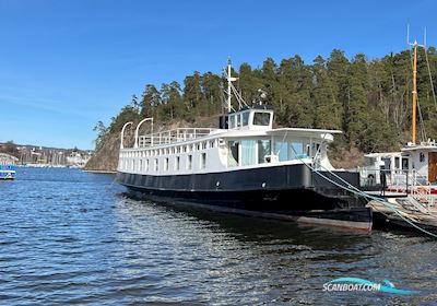 Office River Boat Live a board / River boat 1900, with Scania Vabis Diesel L6 engine, Norway
