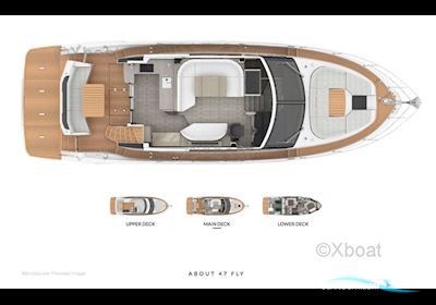 Absolute 47 Fly Motor boat 2021, with Volvo Penta engine, France