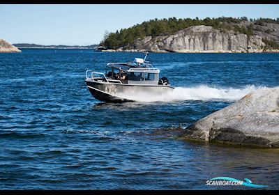 Alukin C650 Motor boat 2024, with Mercury V6-200 hk engine, Sweden