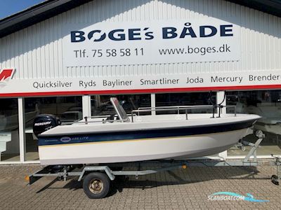 Askeladden 435 Lite Med 30 hk Mercury-Efi 4 Takt Efi og 500 kg Bådtrailer - Anvisningssalg Motor boat 2023, Denmark