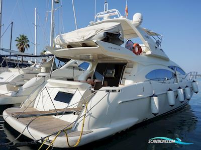 Azimut 68 Motor boat 2007, with 2 Man 1350 CV engine, Spain