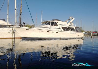 Bayliner 4588 Motor boat 1989, with US Marine Hino engine, Denmark