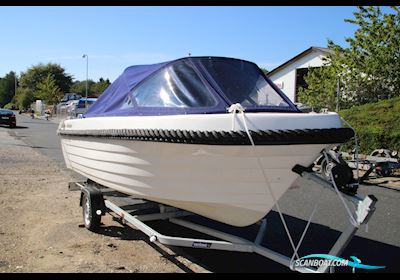 Fjordjollen 500 Classic Motor boat 2022, with Yamaha F40Fetl engine, Denmark