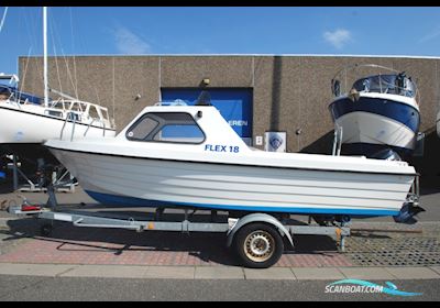 Flex 18 Hardtopbåd Motor boat 2006, with Evinrude engine, Denmark