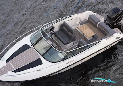 Flipper 670 DC Motor boat 2017, with Mercury 4 Stroke engine, Sweden