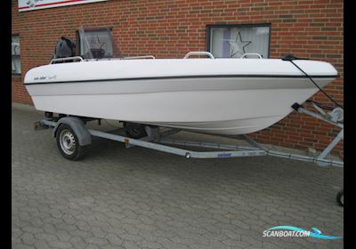 Joda Tunø 455 m/Mercury F50 hk Efi 4-Takt og Variant Trailer Motor boat 2018, with Mercury engine, Denmark