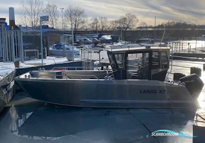 Landx X7 Aluminium Landing Craft Motor boat 2023, with Mercury 4 Stroke engine, Estonia