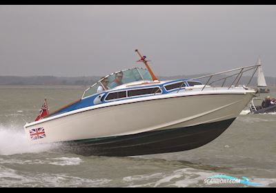 Levi Triana 25 Motor boat 1969, with Volvo Penta engine, United Kingdom