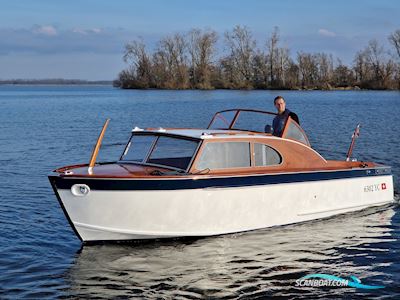 Portier Holiday Motor boat 1955, with Volvo Penta engine, The Netherlands