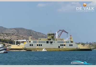 RO/Pax Double Ended Ferry 100 M Motor boat 2018, with Caterpillar engine, Greece