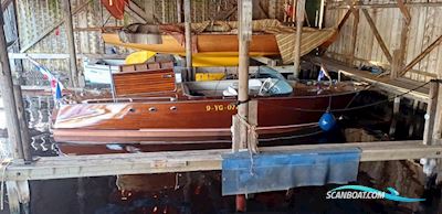 Riva Riviera Runabout Swiss Craft Motor boat 1962, with Chevy engine, The Netherlands