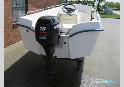 Ryds 435 DL m/Mercury F15 hk EL Motor boat 2010, with Mercury engine, Denmark