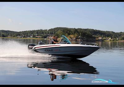 Sting 485 S Motor boat 2022, with Mercury F50 hk (-24) engine, Sweden