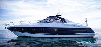 Sunseeker Camargue 50 Motor boat 2001, with 2 x Caterpillar
 engine, Denmark