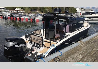 XO 270 Cabin OB Motor boat 2018, with  Suzuki engine, Sweden