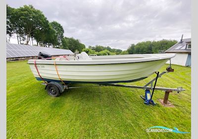 Alaska 500 Fiskebåd m. Pult Motorbåd 1990, med Suzuki motor, Danmark