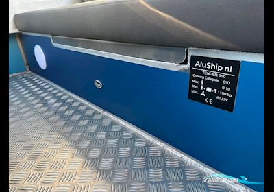 Aluship E-Tender 650 (Electro) Motorbåd 2023, med E-Propulsion 6 KW Met 9 KW Lithium Accu motor, Holland