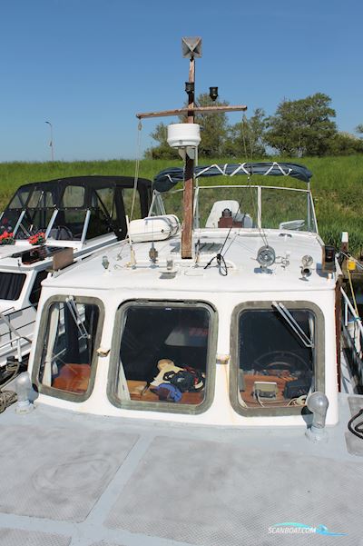 Bakdek Kotter Bakdekker Motorbåd 1963, med Daf motor, Holland