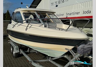 Flipper 630 OC Med 150 hk Mercury-Efi 4 Takt og 2000 kg Selandia Bådtrailer - Anvisningssalg Motorbåd 2010, med Mercury motor, Danmark