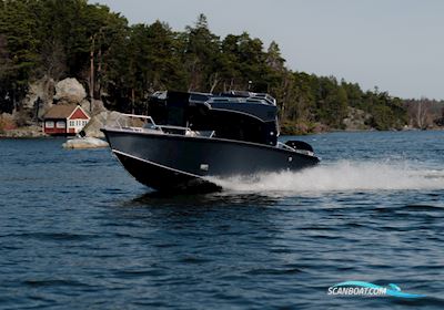 Landx X6 Aluminium Cabin Boat Motorbåd 2023, med Mercury 4 Stroke motor, Estland