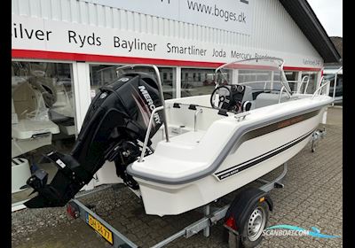 Ryds 488 Sport S-Line Med 50 hk Mercury-Efi 4 Takt og 750 kg Trailer Motorbåd 2017, med Mercury motor, Danmark