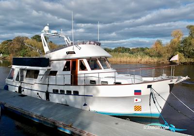 Sea Ranger 53 Pilothouse Trawler Motorbåd 1990, med Detroit Diesel Series 92 V6 motor, Tyskland