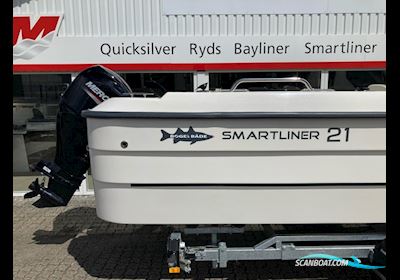 Smartliner Cuddy 21 Med 60 hk Mercury-Efi 4 Takt - Anvisningssalg Motorbåd 2022, med Mercury motor, Danmark