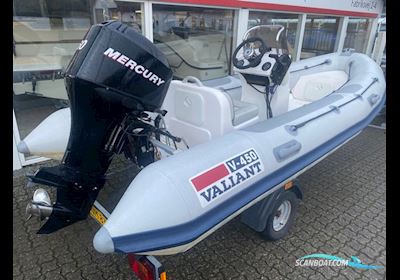 Valiant Vanguard-450 Rib Med 60 hk Mercury-Efi Motorbåd 2004, med Mercury motor, Danmark