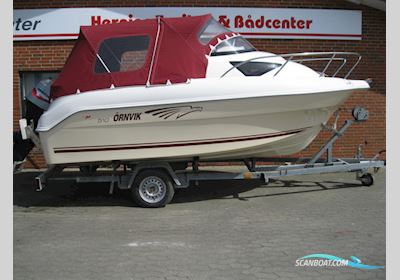 Ørnvik 510 Cruiser m/Mariner F60 hk Efi 4-Takt Motorbåt 2006, med Mariner motor, Danmark