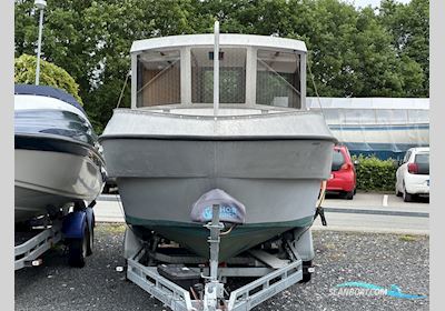 Aluminiumsbåd Motorbåt 2000, med Steyer m14Tcam
 motor, Danmark
