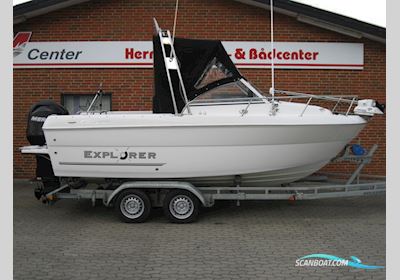 Campion 542 Explorer m/Mercury F115 hk Efi 4-Takt og Minnkota Ulterra Frontmonteret Elmotor Motorbåt 2005, med Mercury motor, Danmark