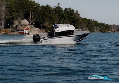Landx X6 Aluminium Cabin Boat Motorbåt 2023, med Mercury 4 Stroke motor, Estonia
