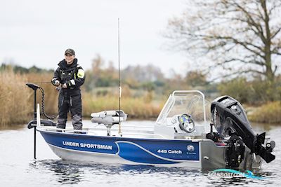 Linder 445 Sportsman Catch Inkl. F30 Mercury-Efi 4 Takt HD Motorbåt 2024, Danmark