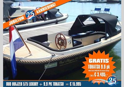 Oudhuijzer 575 Luxury, JUBILEUM nu met GRATIS Tohatsu 10 pk Motorbåt 2025, Holland