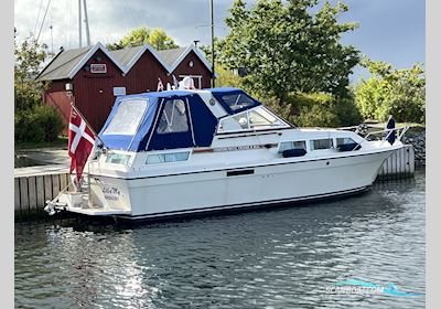 Storebro Royal Cruiser 31 Baltic Motorbåt 1985, med 2x Volvo Penta Tamd 40B motor, Danmark