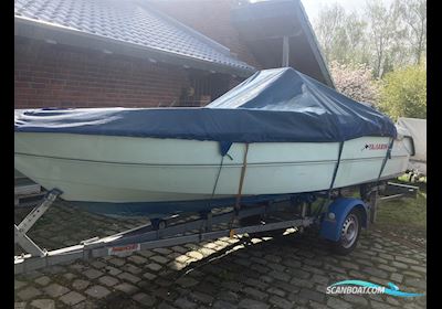 Yamarin Big Fish 470 Motorbåt 1994, med Evinrude Evinrude 90 PS motor, Tyskland