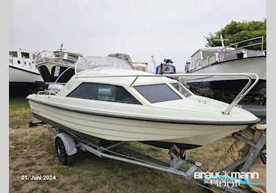 Besmer Demus Motorboat 1991, with Honda engine, Germany