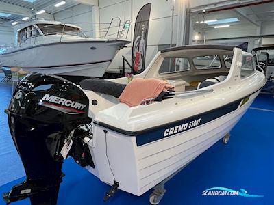 Cremo 550 HT  FABRIKSNY Motorboat 2025, with Mercury 20 hk 4-takt  engine, Denmark